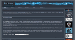 Desktop Screenshot of linotune.com